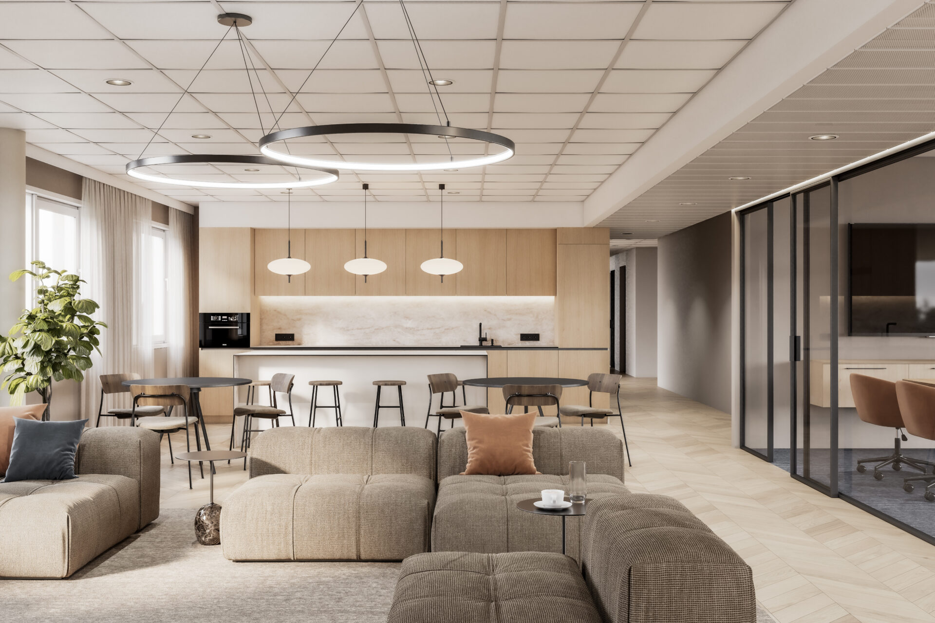 2. krs moderni 490 m2 toimistotila huippupalveluin varustellussa business parkissa